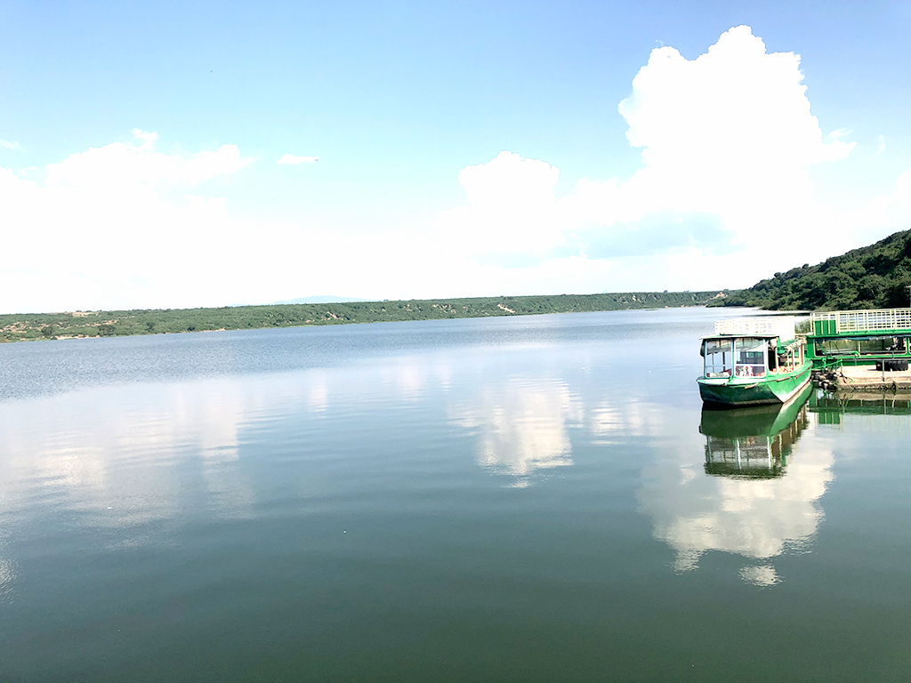 The waters of the Kazinga Channel are largely peaceful. Photo by EDGAR R. BATTE
