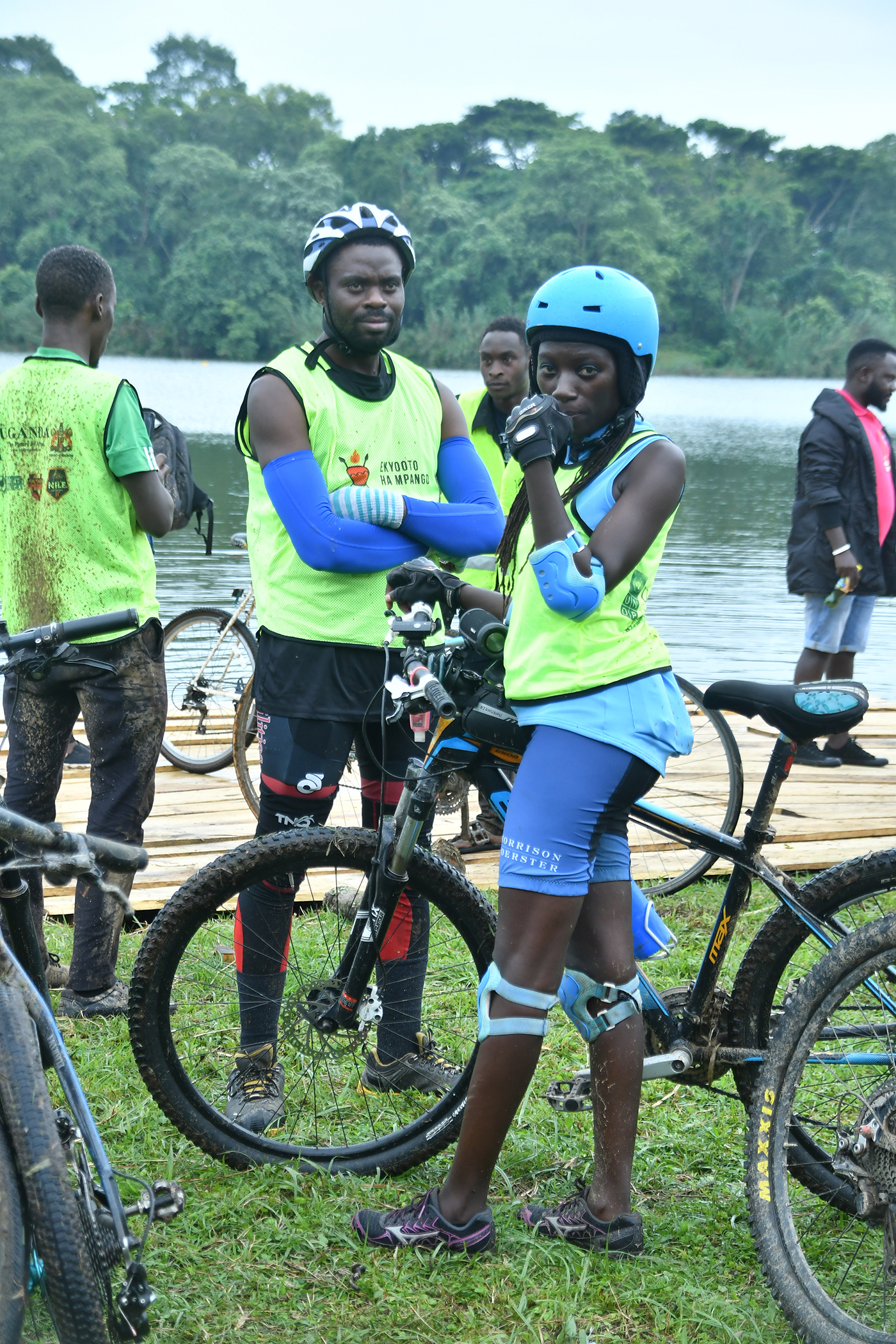 A group of passionate cyclists cycled all the way from Kampala to Fort Portal, from 6am to 11pm. Photo by EDGAR R. BATTE